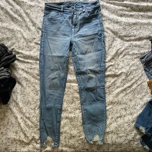 AE super hi-rise crop jegging